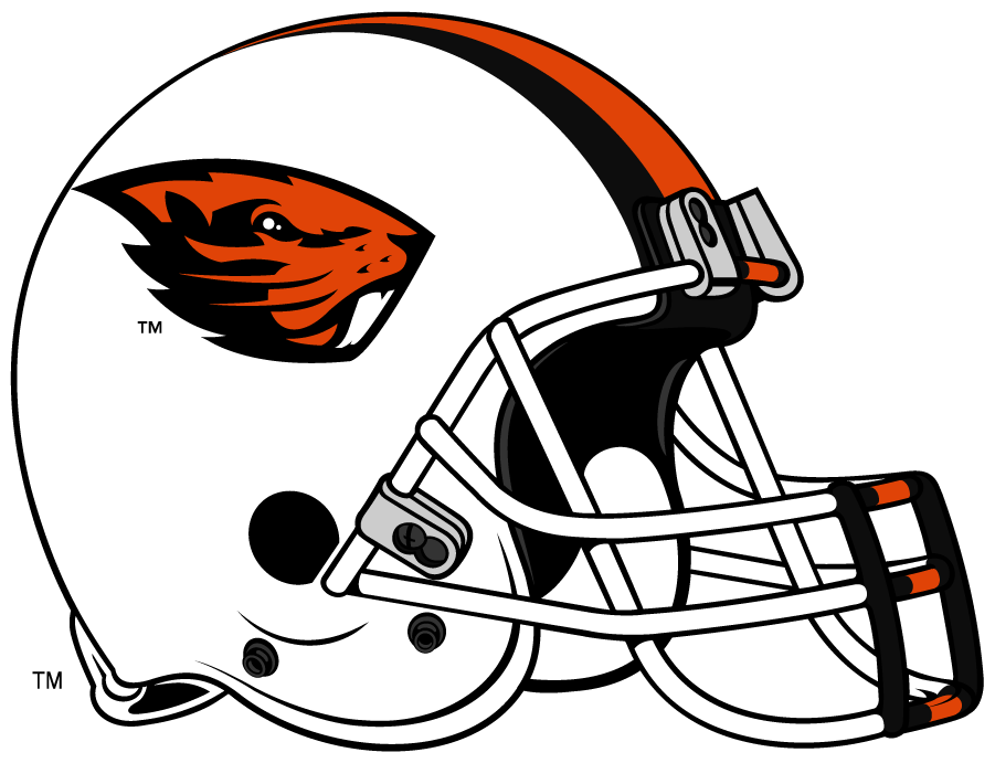 Oregon State Beavers 2013-Pres Helmet Logo diy DTF decal sticker